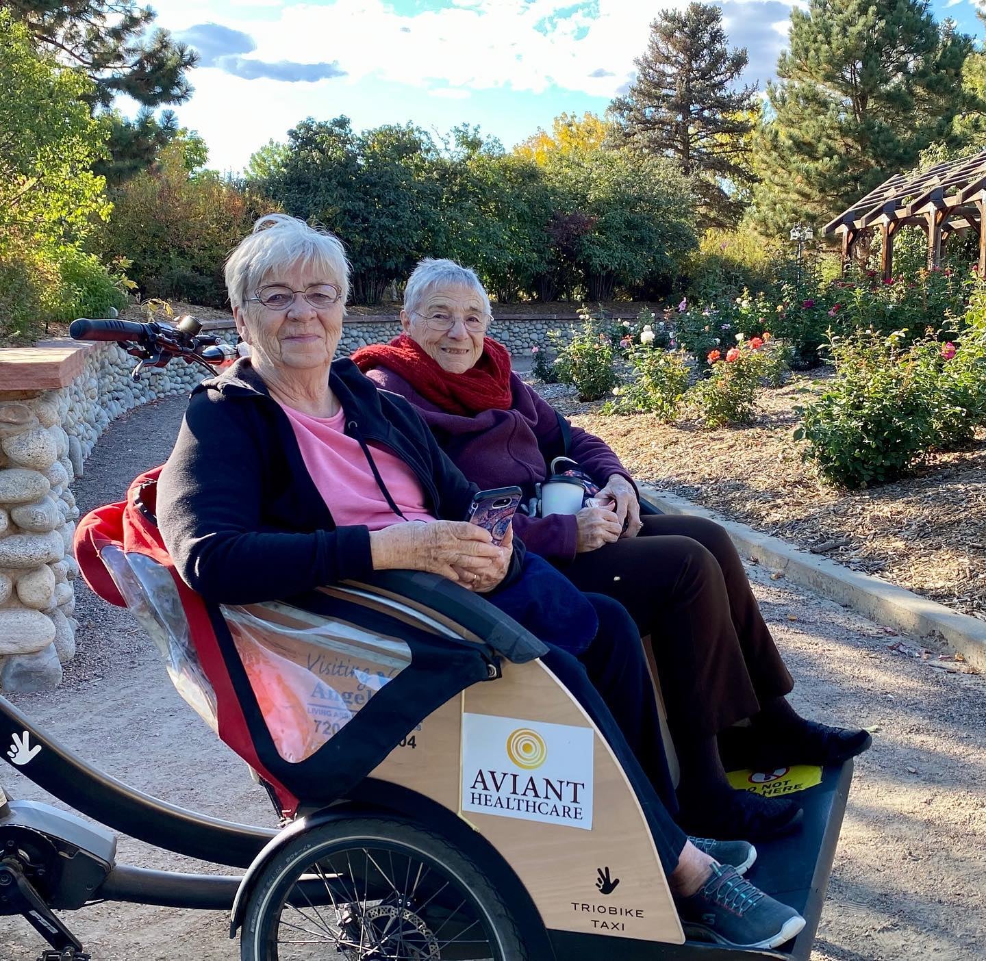 Carol Kube and Carole McDaniel on Tri Shaw